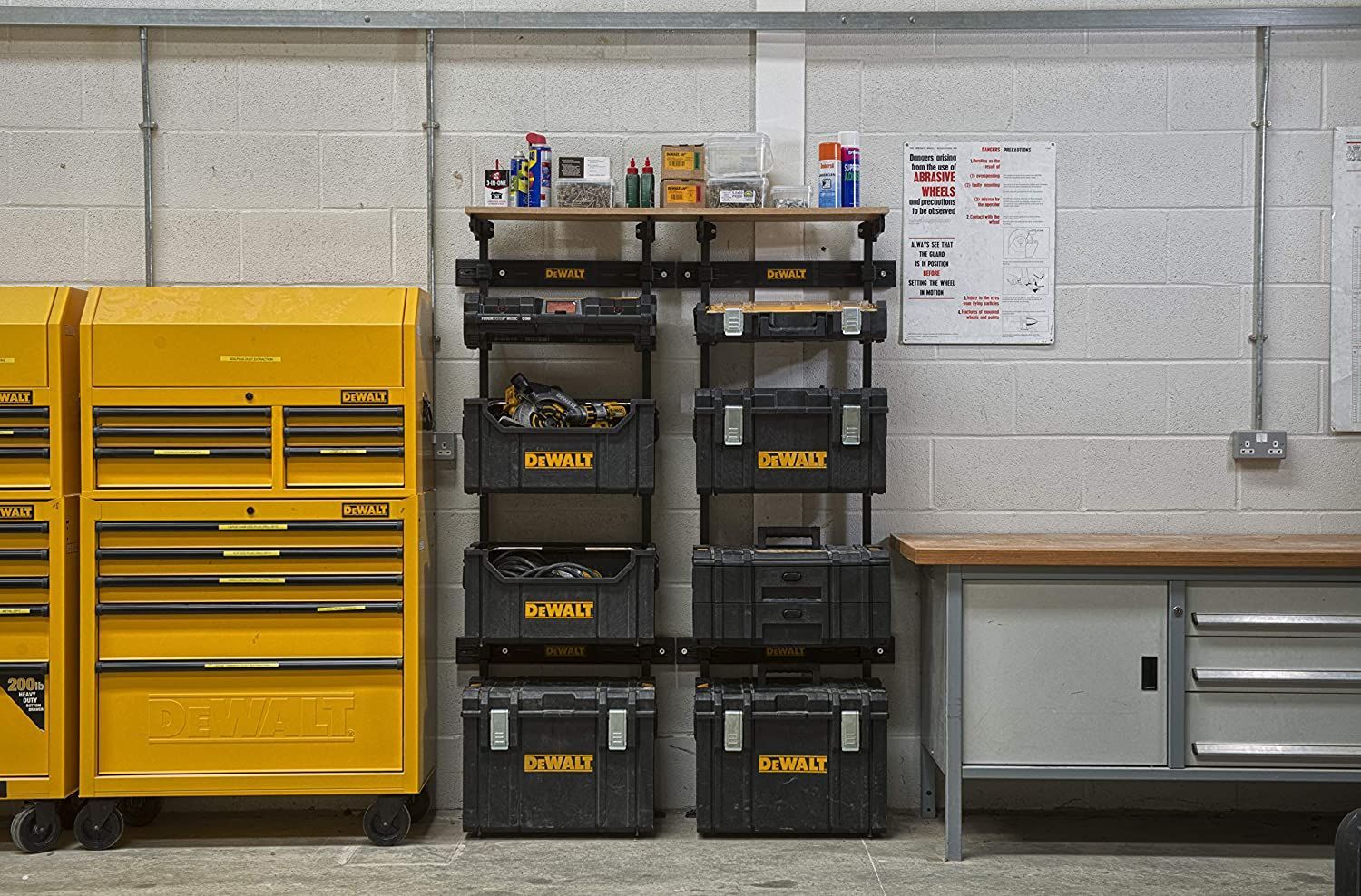 デウォルト(DEWALT) ラッキングシステム 工具箱 収納ケース
