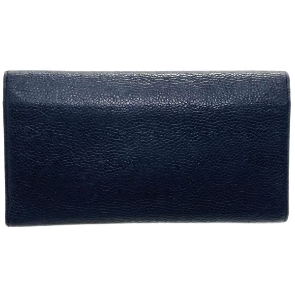 クリスチャン ディオール 長財布 ヴィンテージ 三つ折り長財布 レザー 革 ブラック 黒 Christian Dior ファスナー長財布 財布 ロングウォレット ウォレット サイフ クラシック C.Dior