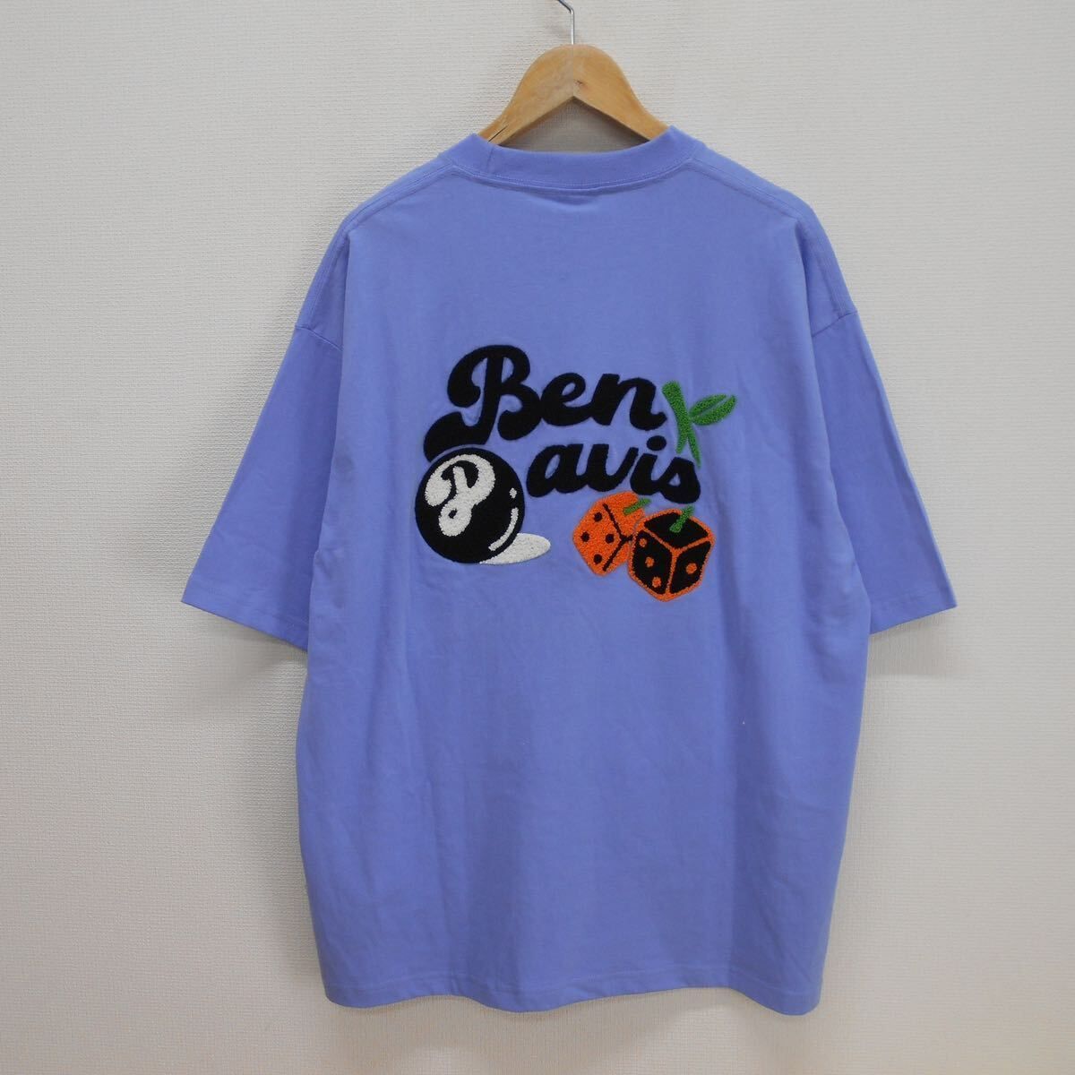 BEN DAVIS ベンデイビス I-23580910 サガラ刺繍Ｔシャツ ロゴ 半袖 L 10119021