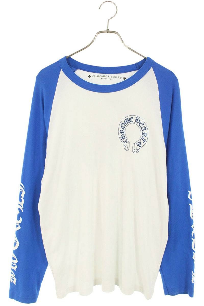 クロムハーツ CH L|S |1 ラグランスリーブCHクロス長袖カットソー メンズ XXL