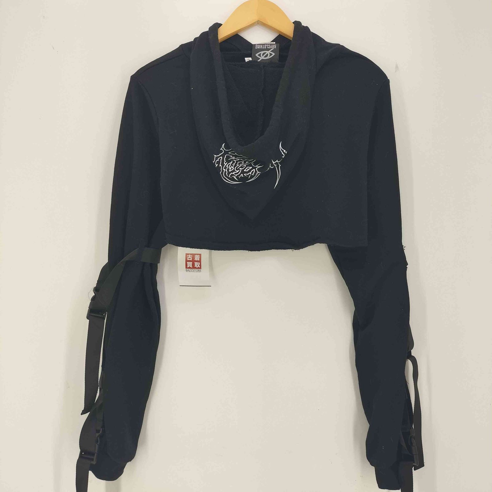 ケリークロージング KRY CLOTHING ショート丈 ジップアップパーカー 