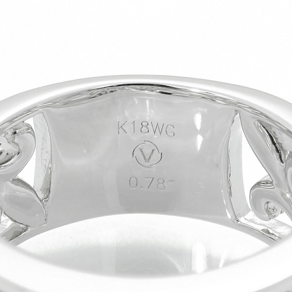 ローズヴィフ リング 指輪 ダイヤモンド 0.78ct K18 14号 ROSE VIF  