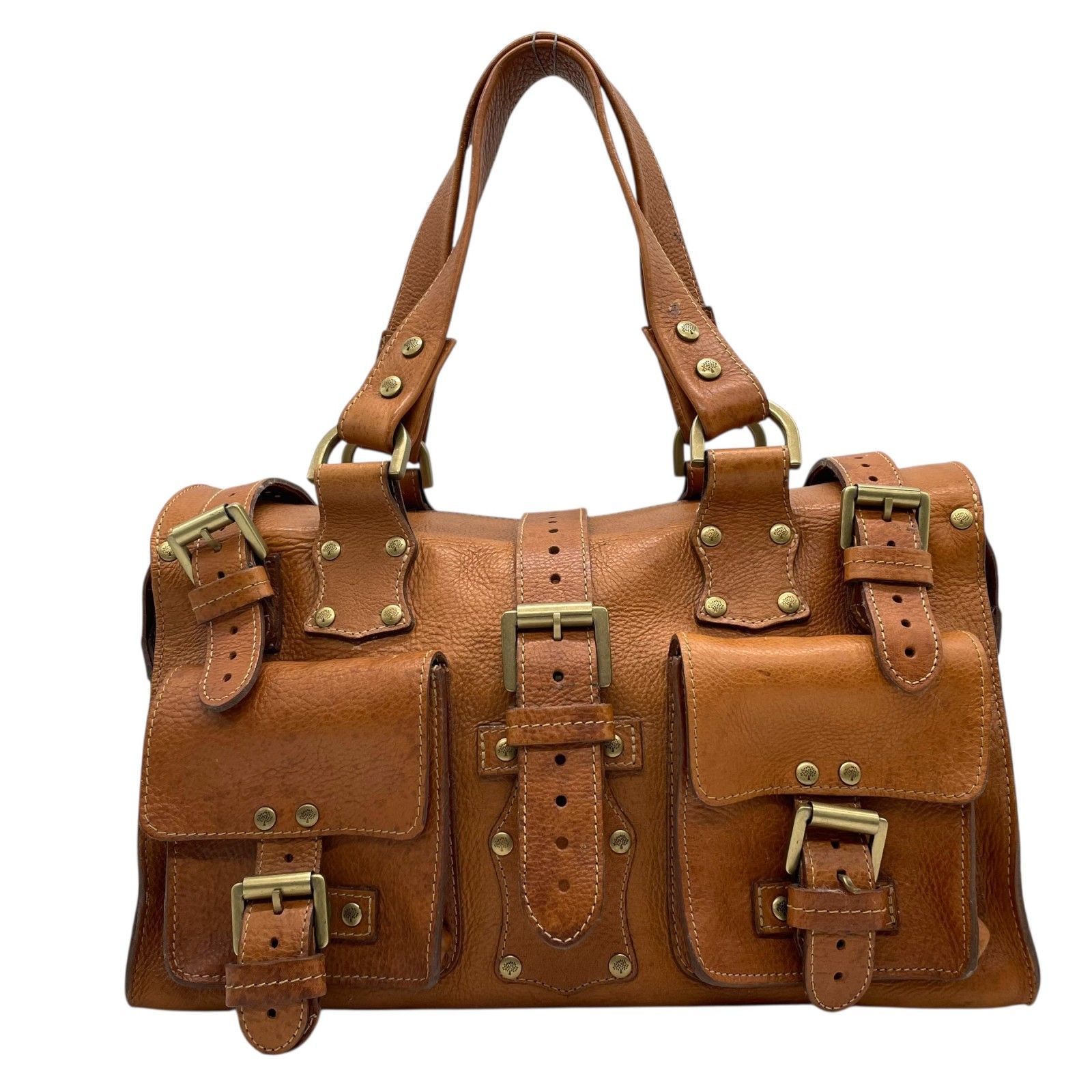 美品 Mulberry マルベリー ロクサンヌ ロクサーヌ ハンドバッグ