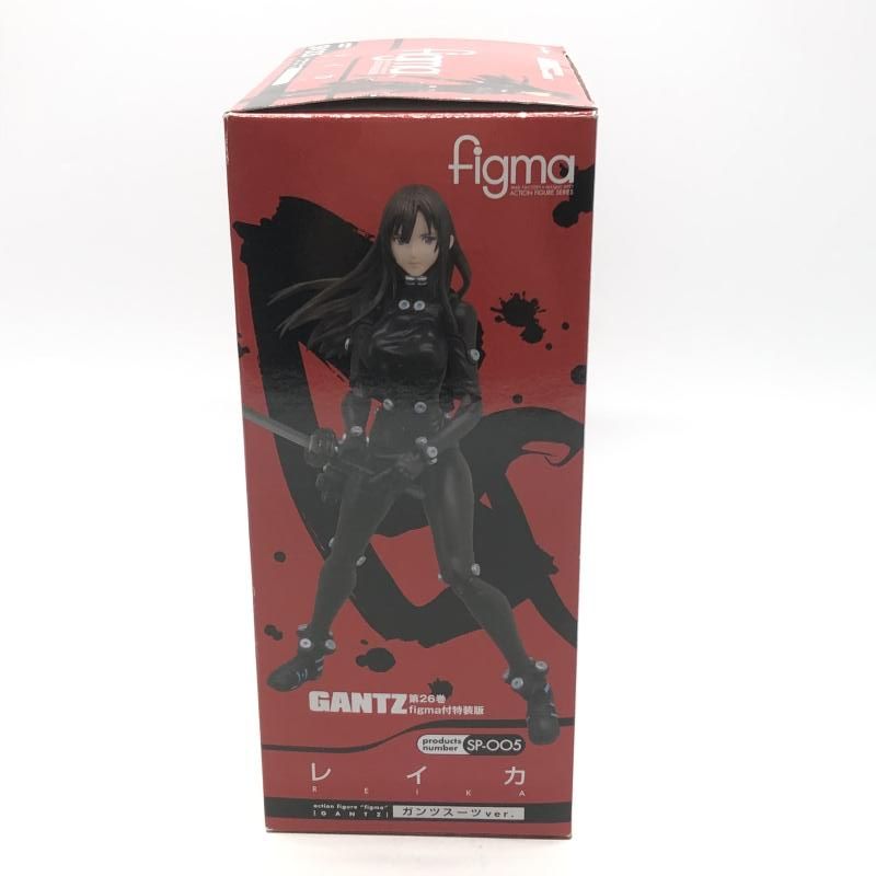 中古】開封)figma レイカ ガンツスーツVer.「限定版コミック GANTZ