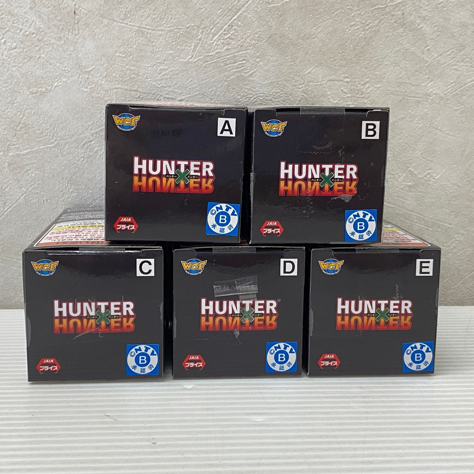 HUNTER×HUNTER ワールドコレクタブルフィギュア 【全5種セット】 HUNTER×HUNTERワールドコレクタブルフィギュア ハンター試験 5種