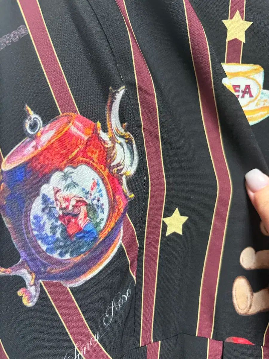 リフ ー テディ Tシャツ 連隊 ジャンパースカート XL