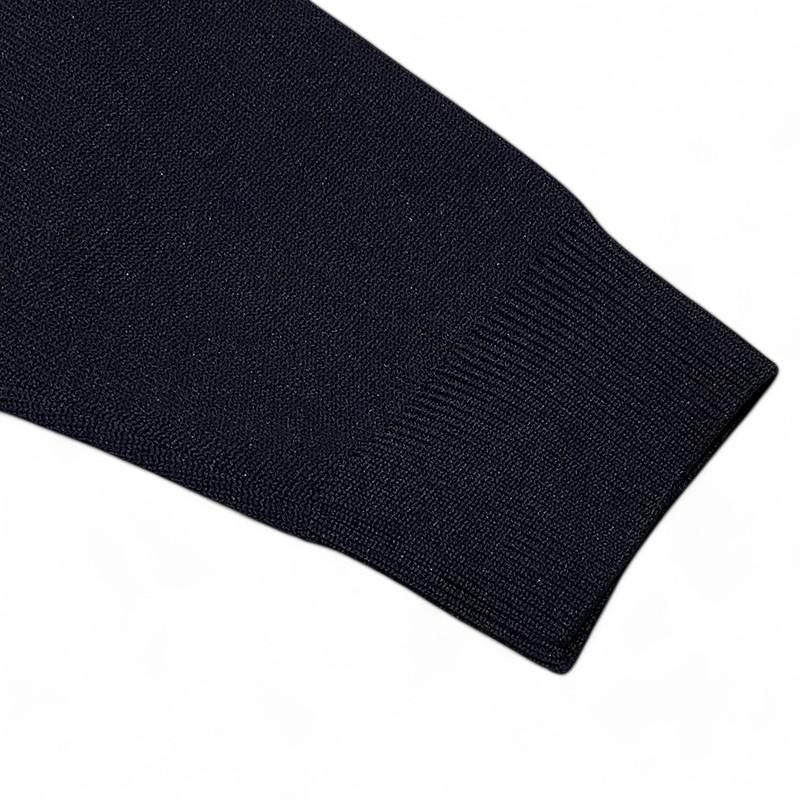 PGG パーリーゲイツ トップ 長袖 ニットセーター ネイビー 0 ゴルフ