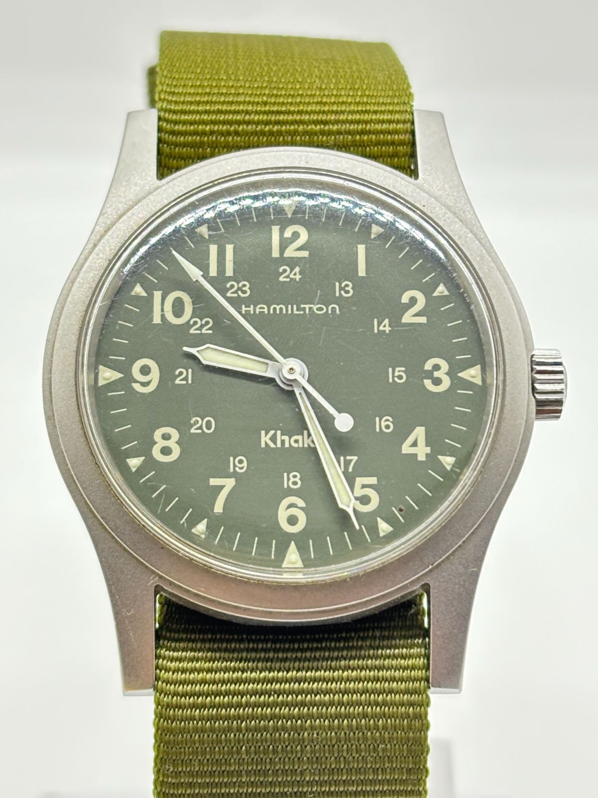 Hamilton ハミルトン カーキ 9415A 手巻き メンズ 腕時計 33mm