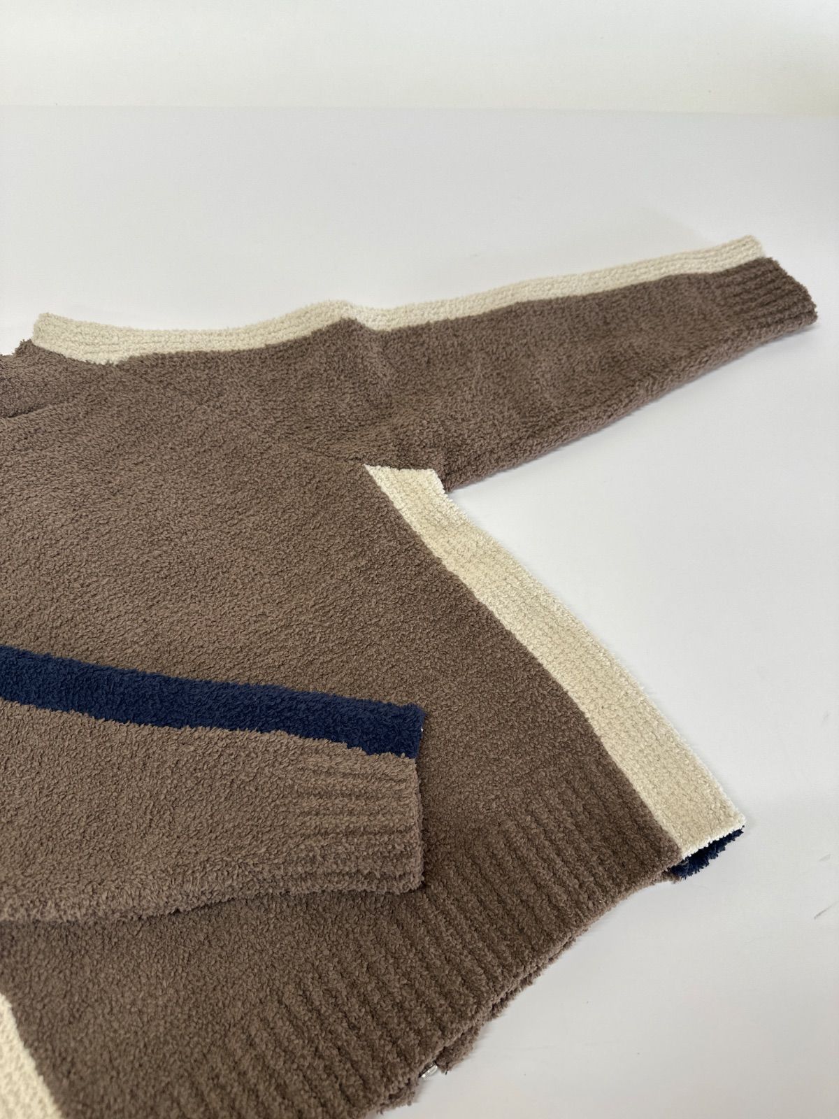  Kashwere JB-30-164-00-04 カシウェア ボーイズ レトロ カーディガン パーカー キッズ ベビー Boys retoro Cardy Brown 4 5 Y カーディガン トップス