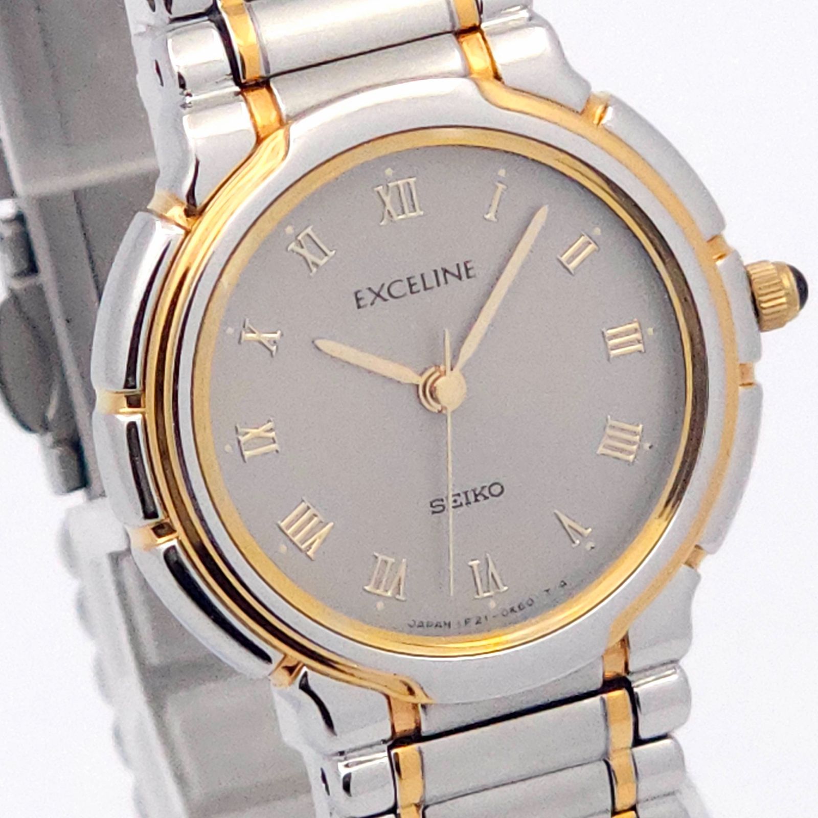☆良品 SEIKO セイコー エクセリーヌ 1F21-0G40 QZ 動作品
