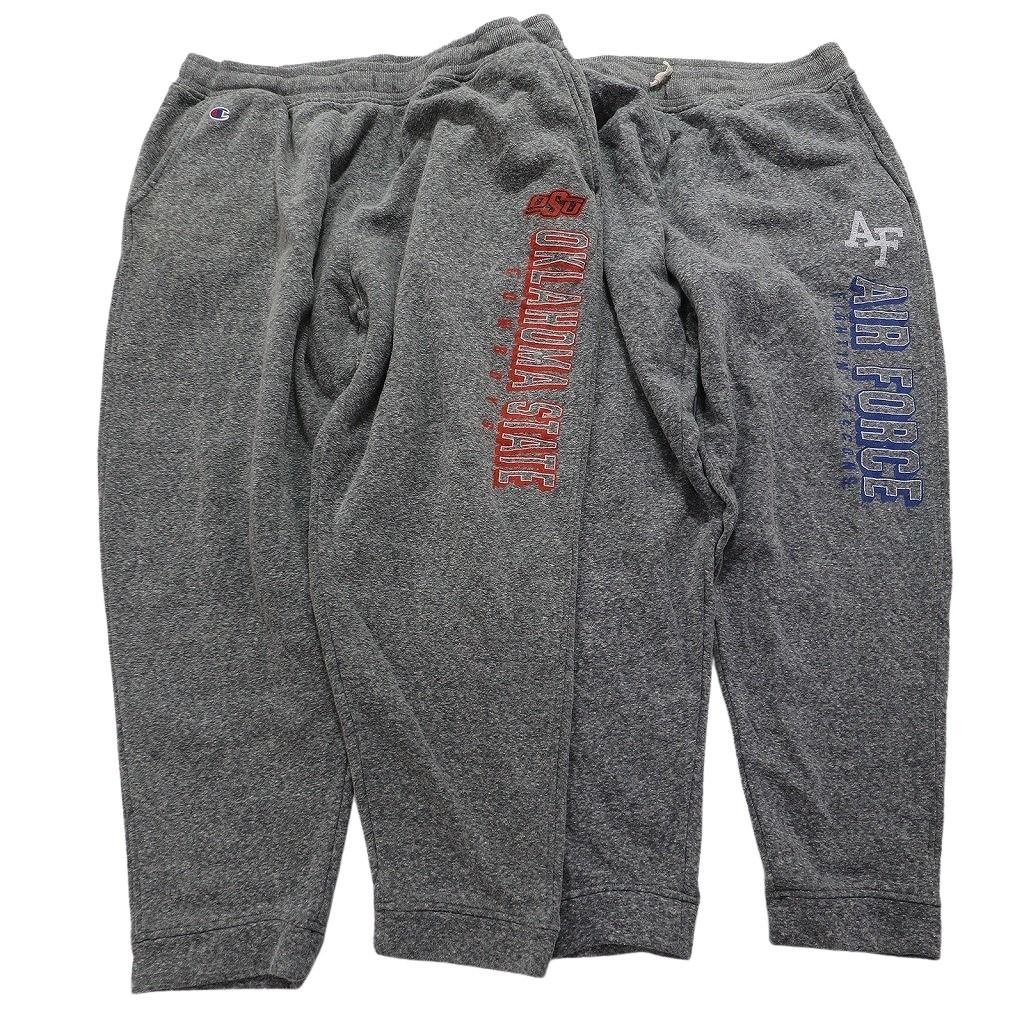 古着卸 チャンピオン スウェット パンツ 8枚セット メンズ 2XL エアフォース ワイド トレーニングパンツ 古着 NC0816 KIN-KAAI_COM