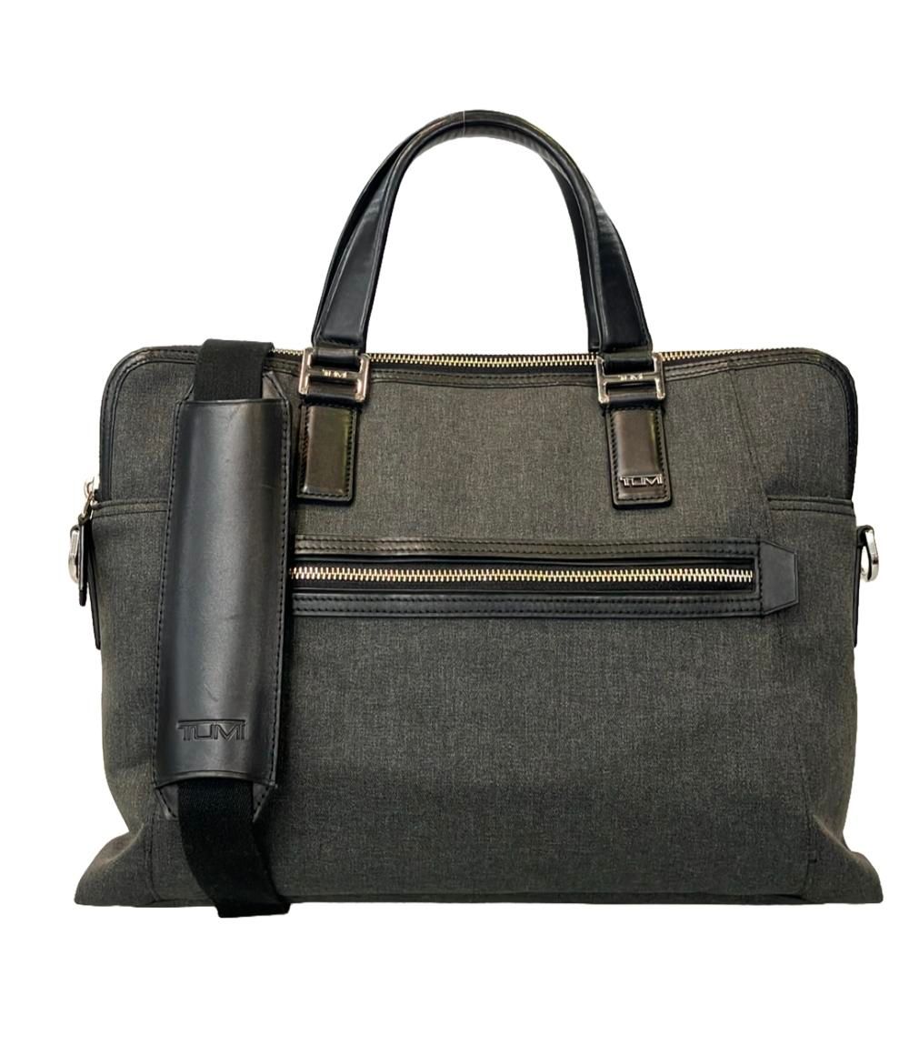 トゥミ 2way ビジネスバッグ 拡張可 ナイロン×レザー 26141DH 黒 TUMI