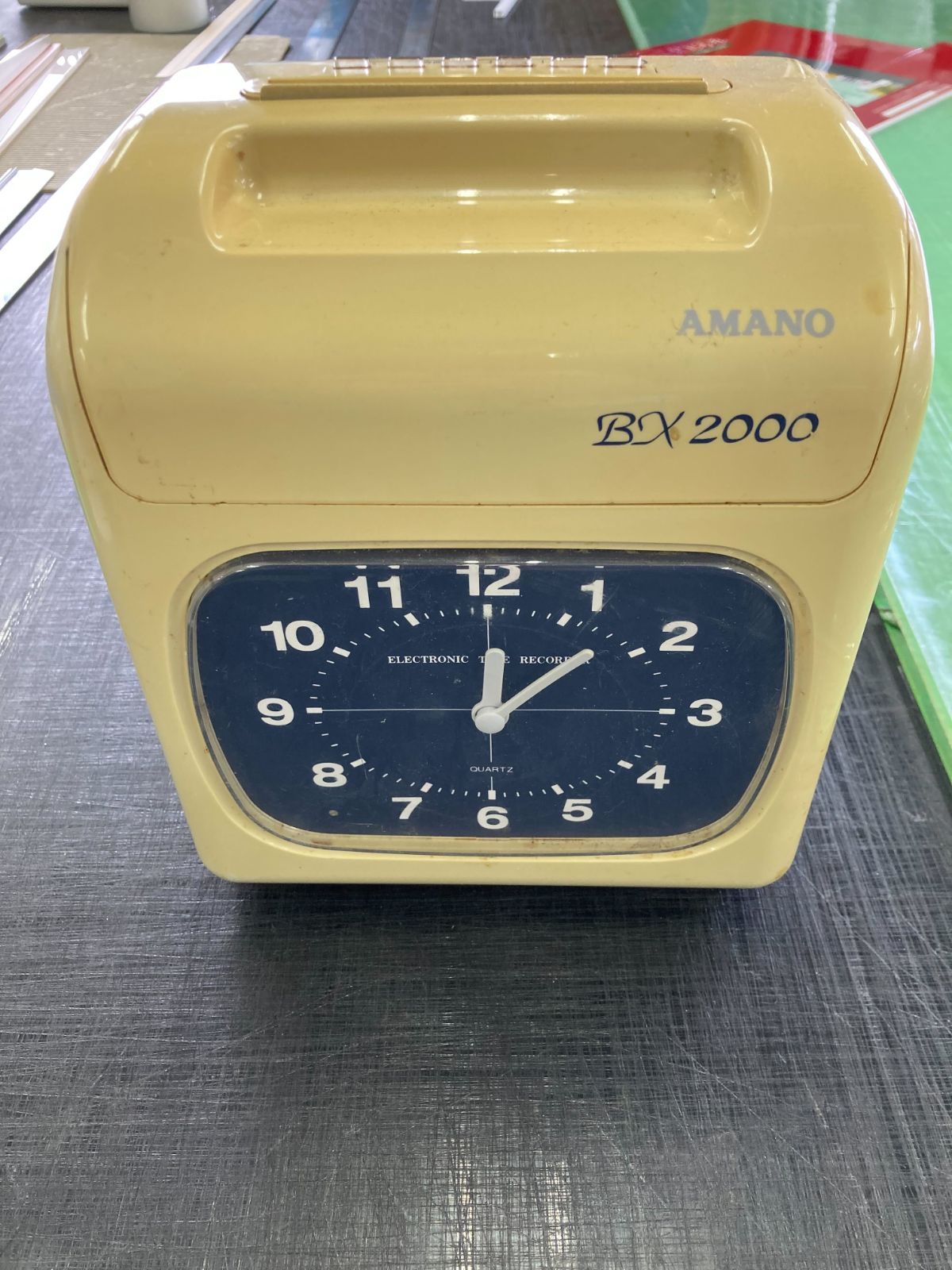AMANO BX 2000 電子レコーダー ホワイト タイムカード 【公式通販】