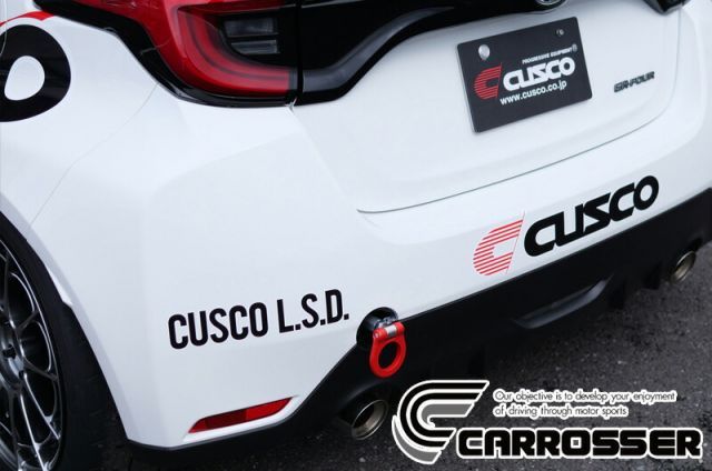 CUSCO MXPA12_GXPA16 GRヤリス リア 用クスコ可倒式牽引レーシングフック 1C7 017 R