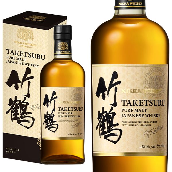 箱入 正規品】竹鶴 ピュアモルト ニッカウイスキー ジャパニーズ