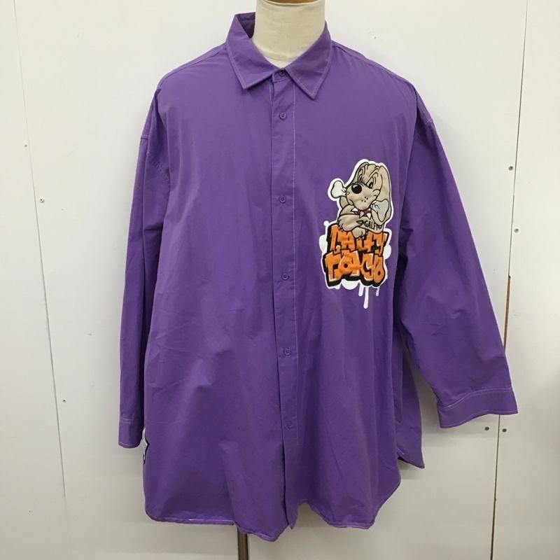 GALFY ガルフィー シャツ、ブラウス 長袖 長袖シャツ ノーポケットシャツ カラーシャツ
