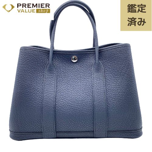 エルメス ガーデンパーティー TPM ブルーインディゴ ネゴンダ B刻印 