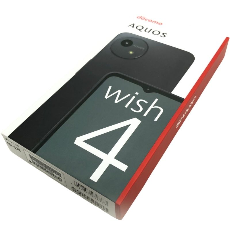 新品未使用　AQUOS wish 4 SH-52E docomo ブラック docomo AQUOS wish 4 SH-52E ブラック 【公式通販】