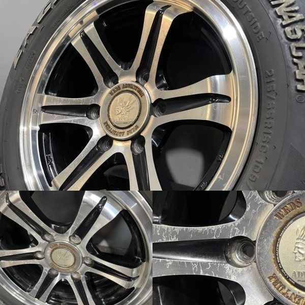 GY NASCAR ナスカー 215/65R16C 109/107R】夏タイヤ【Weds 16インチ