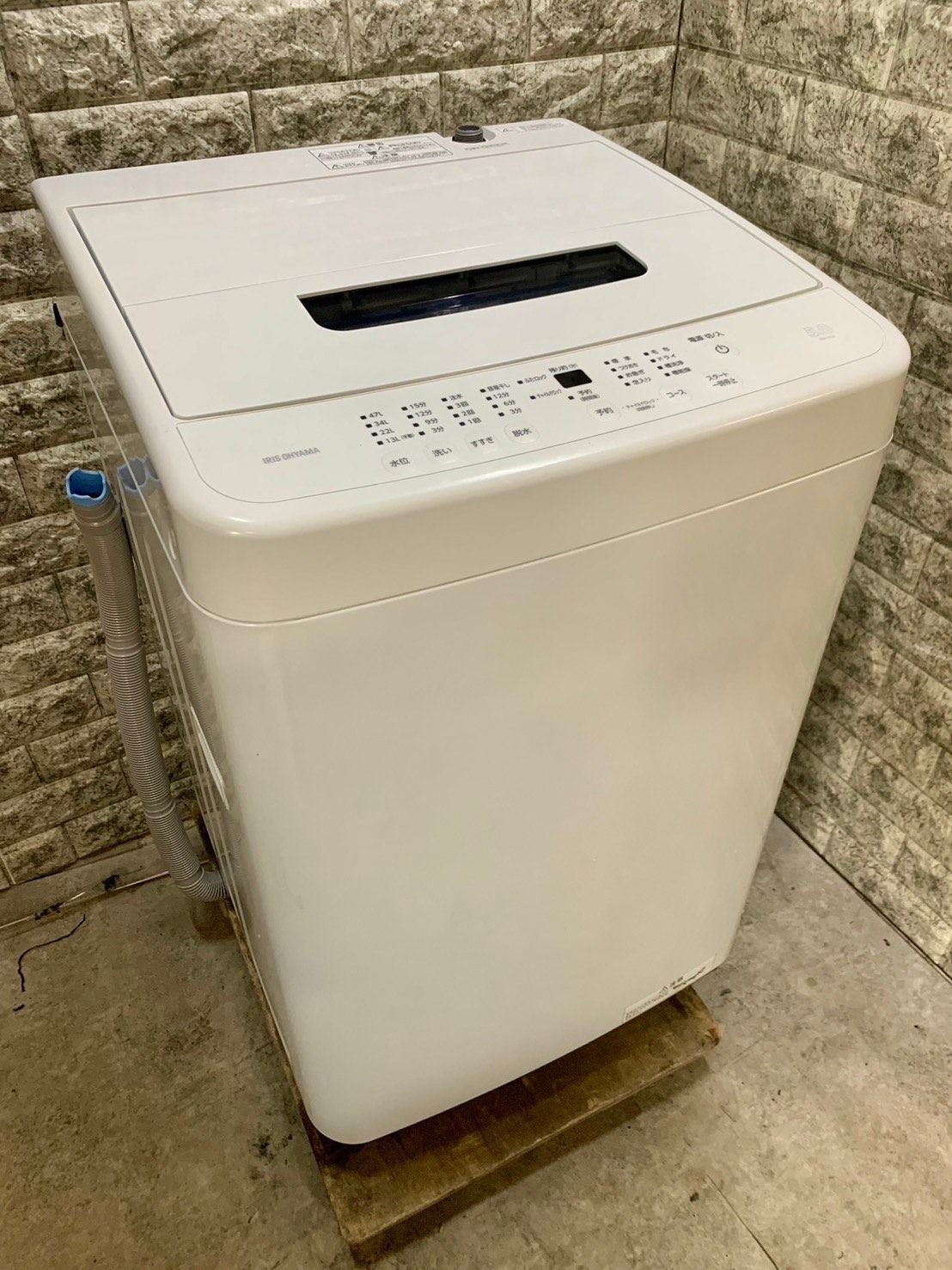 美品】大阪送料無料☆3か月保障付き☆洗濯機☆2022年☆アイリス 