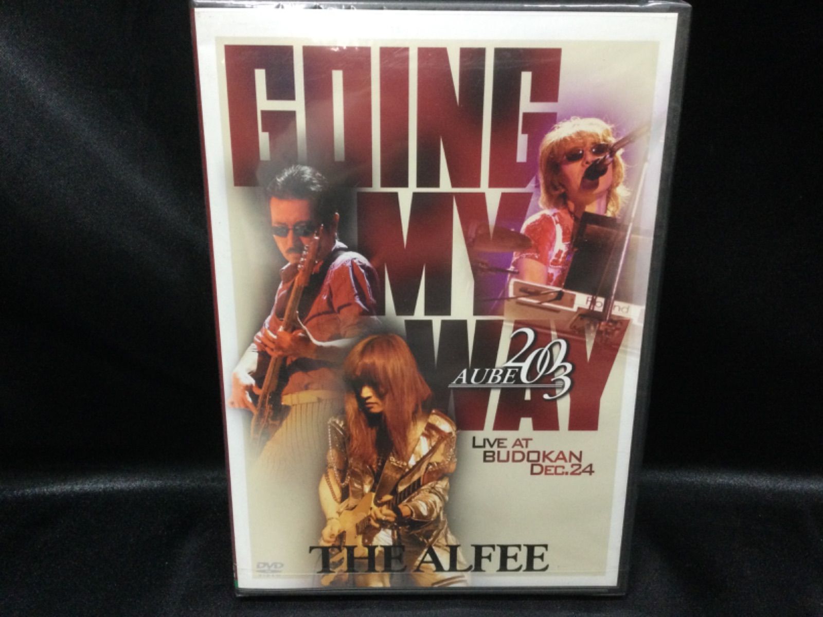 ☆未開封 THE ALFEE / AUBE 2003 GOING MY WAY Live at BUDOKAN Dec.24 