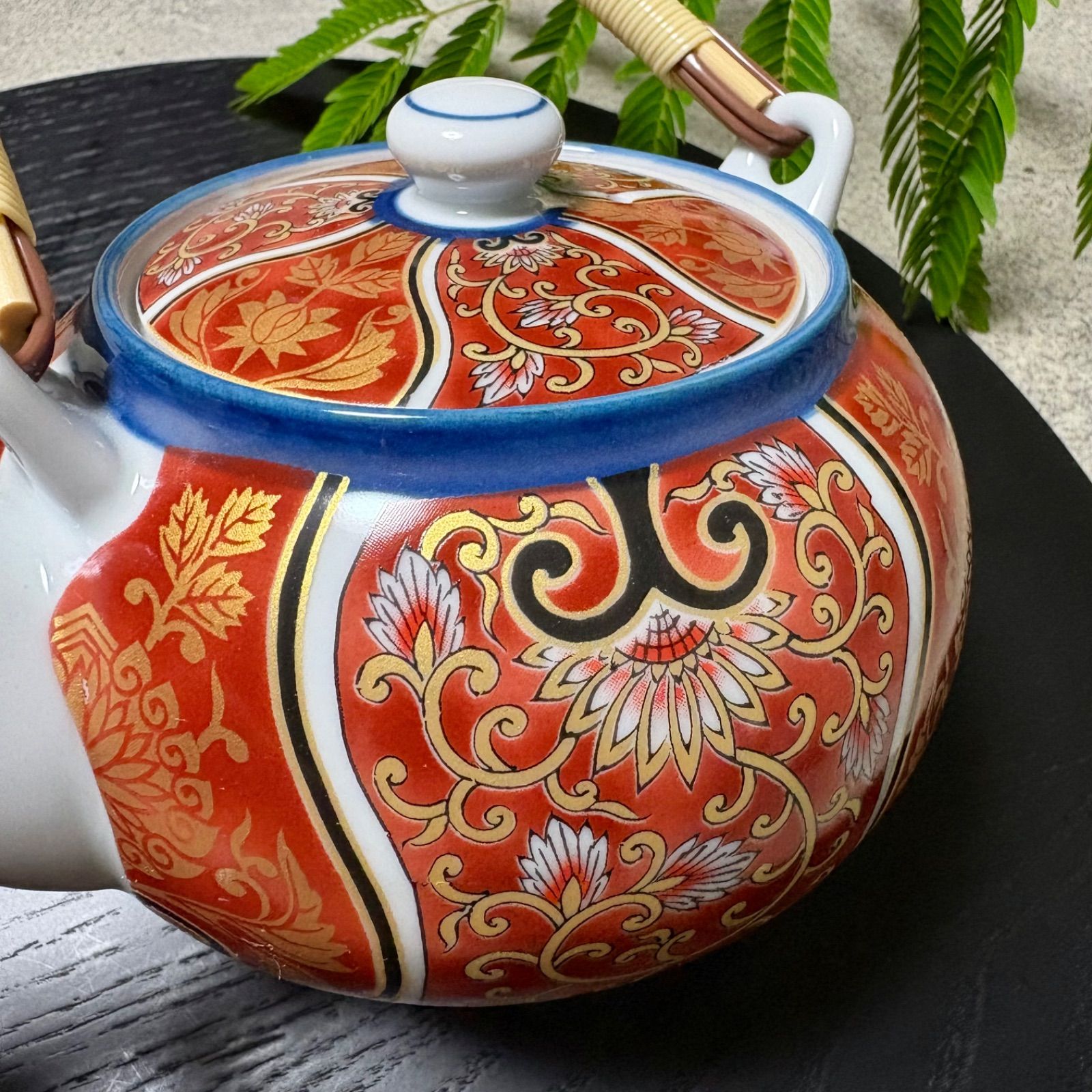 伊万里焼 茶器セット 伊万里焼 畑萬陶苑 染錦 茶器 7点セット - メルカリ