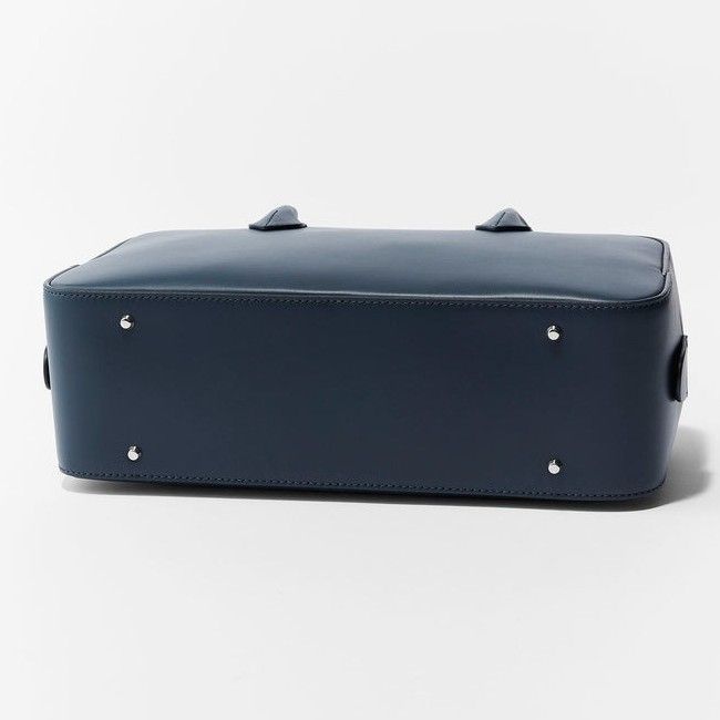 MAISON CANAU｜メゾンカナウ BOX BOSTON (W) NAVY SMOOTH