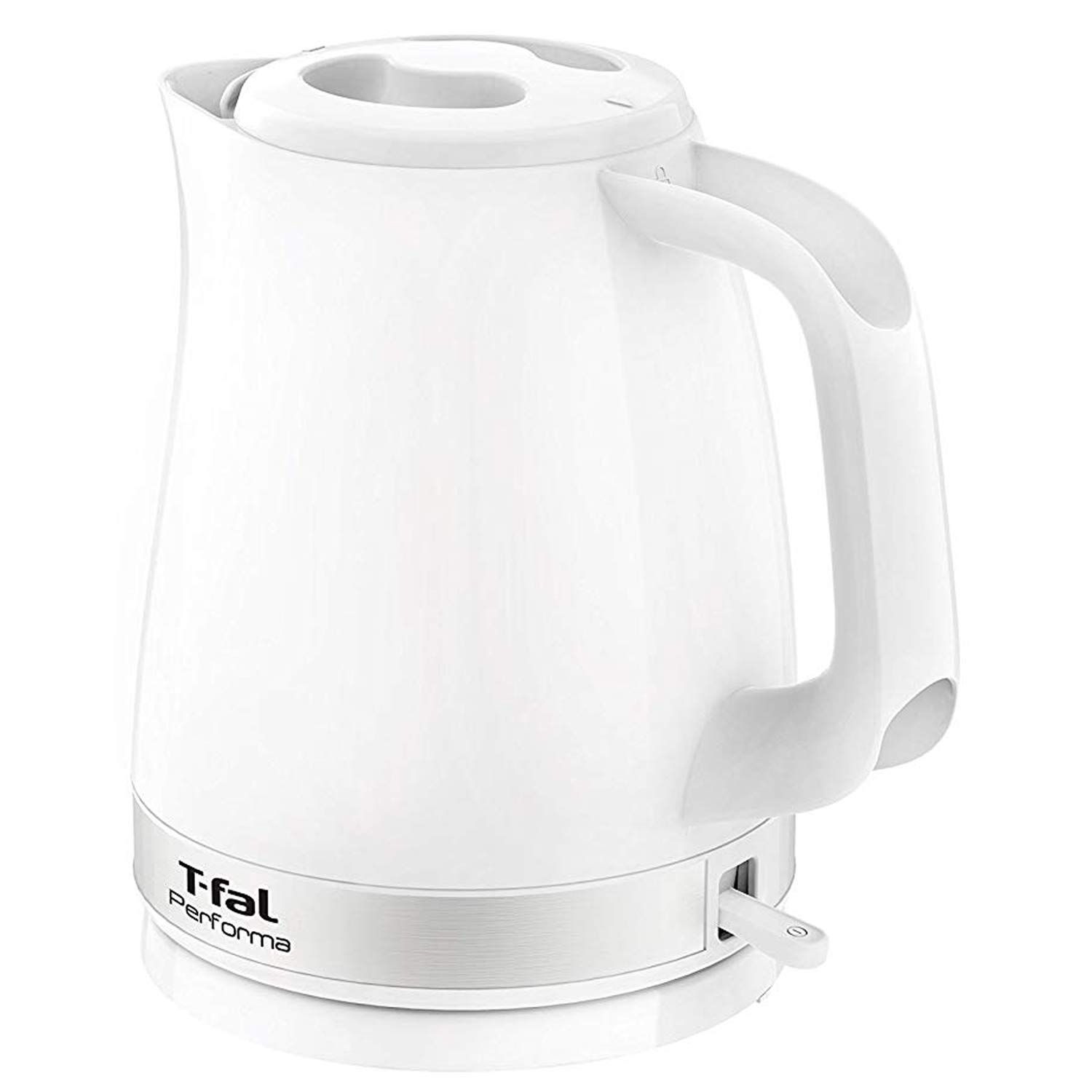 電気ケトル1.5L ホワイト 大容量 空焚き防止 パフォーマ 自動電源OFF ティファール フタ取り外し可 お手入れ簡単 【オンライン限定】 KO1541JP