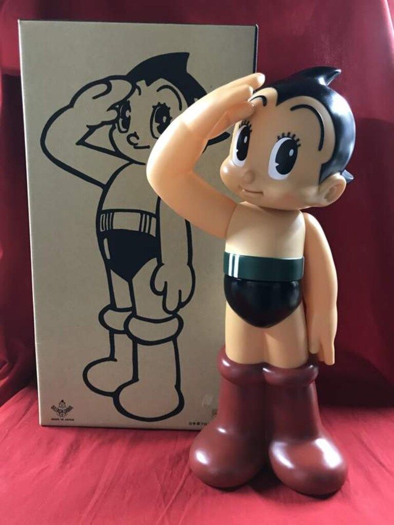 激レア】ビリケン商会 鉄腕アトム（敬礼タイプ）フィギュア 全高40cm