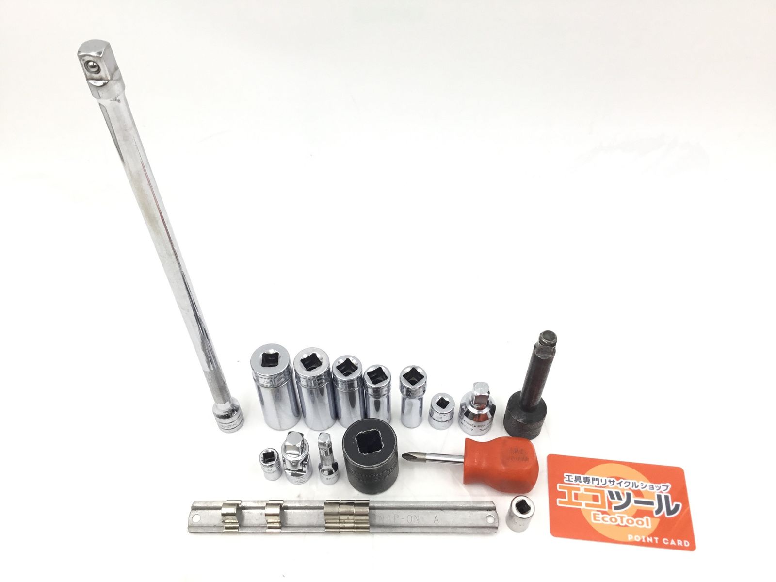 品 Snap-on スナップオン MACTOOLS マックツールズ ソケット ドライバー 計16点セット ITLJ6YEQQEXO エコツール半田店 M02