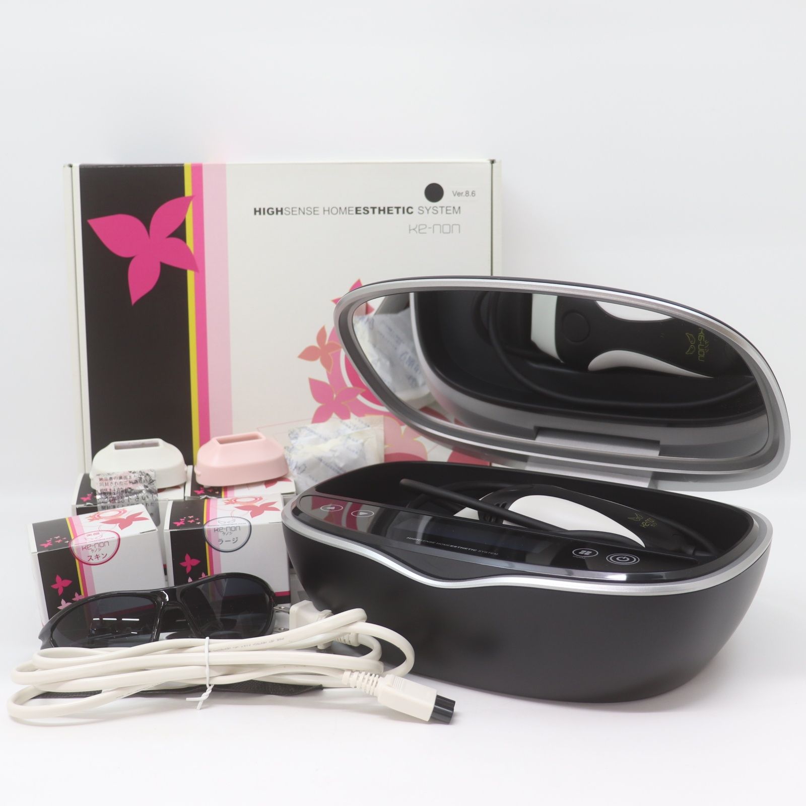 KE-NON 脱毛器 Version 7.2 (カートリッジ4個付き) ケノンKE-NON 脱毛