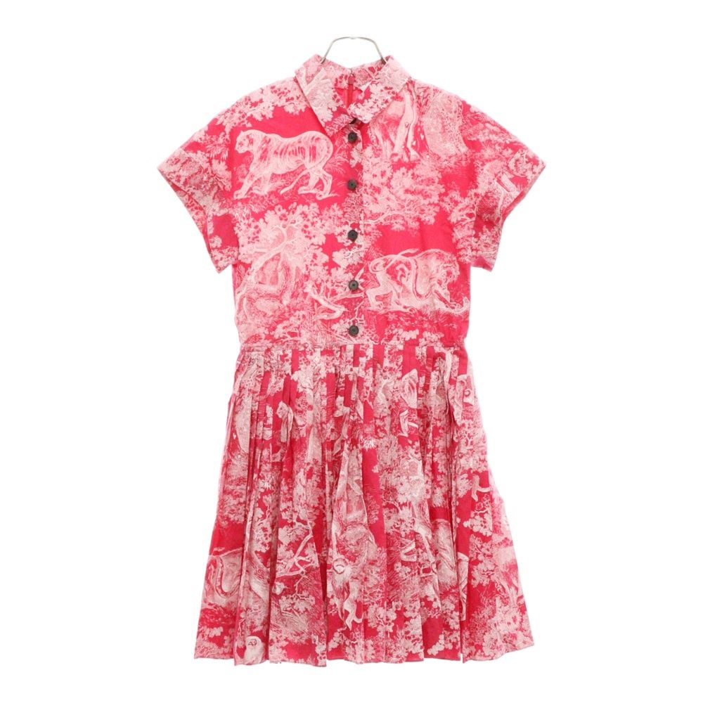 Christian Dior ピンク半袖ワンピース