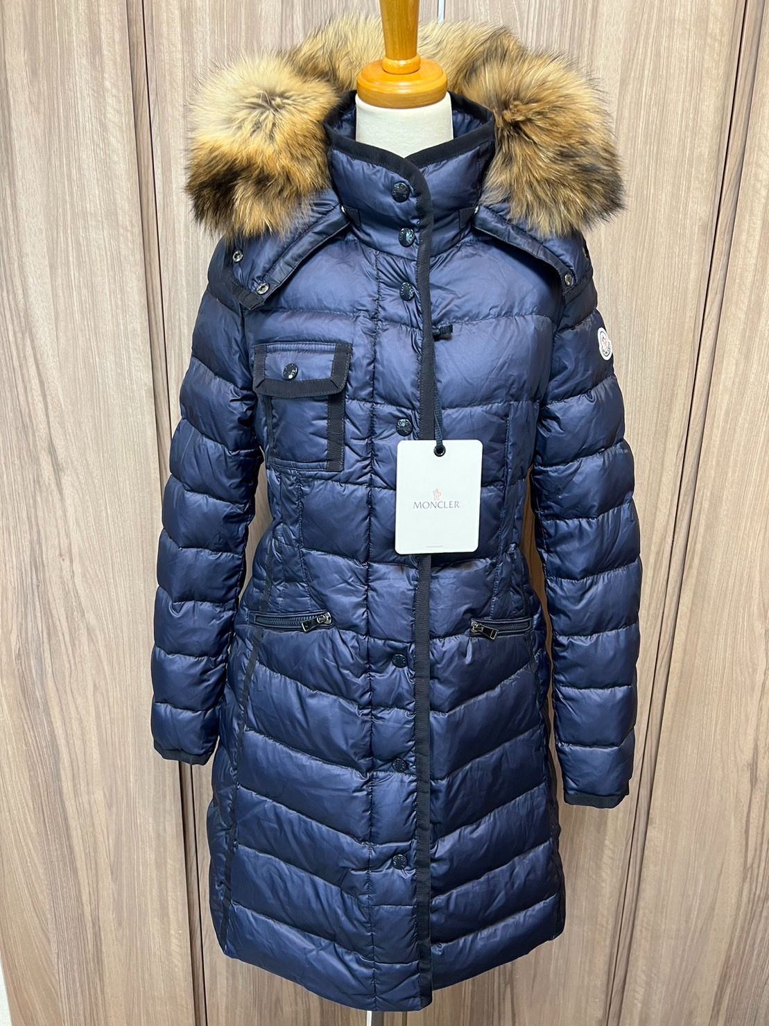 ☆新品未使用☆MONCLER Hermifur ダウンジャケット ラクーンファー