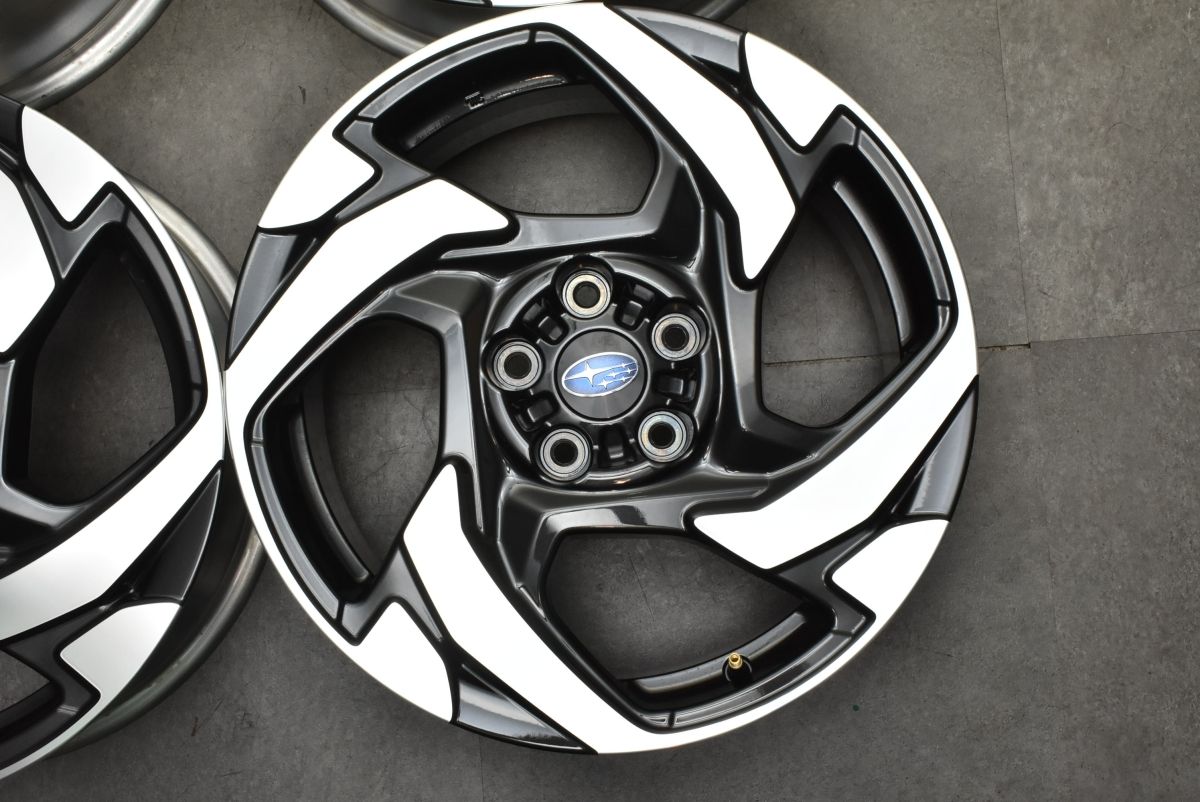 新車外し品】スバル クロストレック 純正 18in 7J +55 PCD114.3