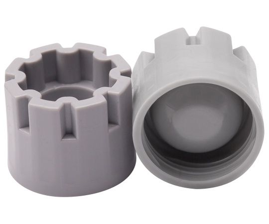 2営業日で発送 Micronic Europe B.V. 96well format用External Screw Cap キャリア入 灰色 MP53760 1式 96キャップ×10セット入