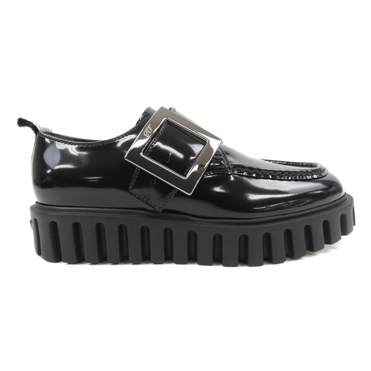 ロジェヴィヴィエ ROGER VIVIER Viv Go-Thick メタル バックル シューズ