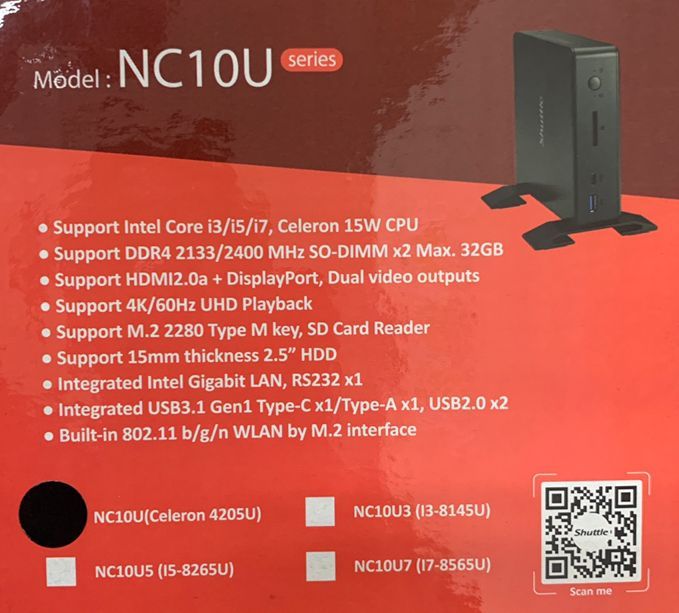 ベアボーンPC|ミニPC NC10U