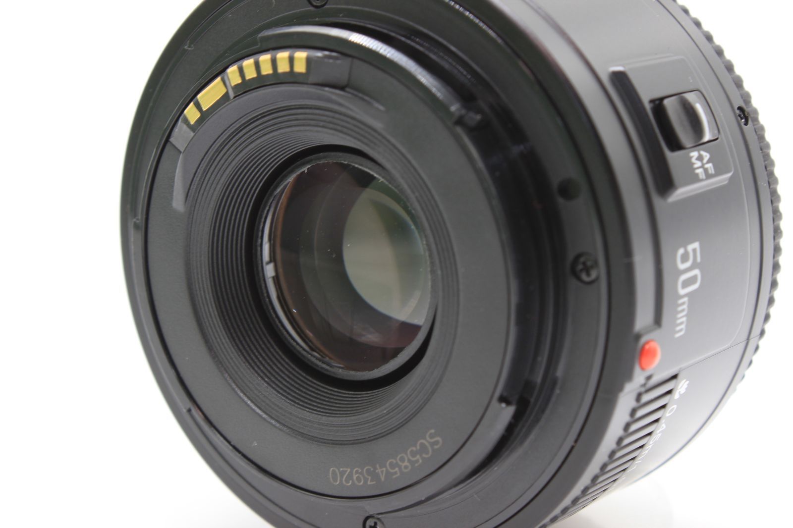 YONGNUO Canon YN50mm F1.8 単焦点レンズ キャノン EFマウント フルサイズ対応 標準レンズ : YONGNUO YN50mm F1.8 Lens Large Aperture Auto Focus