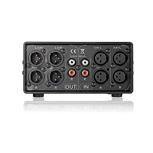 3-IN-3-OUT XLR|RCA