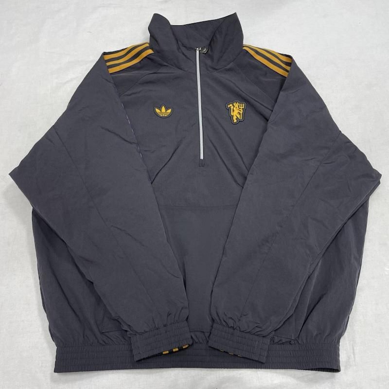 アディダス　Ｌ　テラス　アイコン　ハーフジップ　ジャケット　マンチェスター マンチェスター・ユナイテッド テラス アイコン ハーフジップ