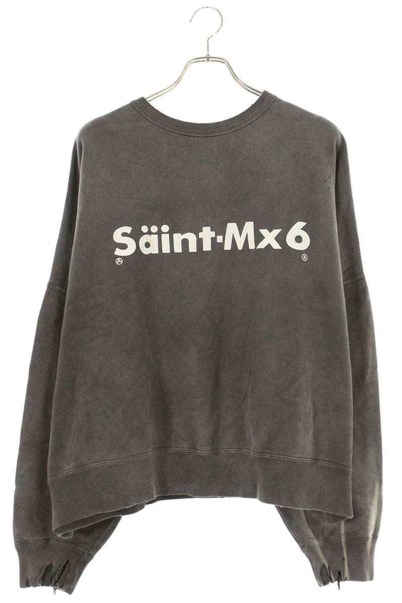 SAINT MICHAELセントマイケル 24AW スウェット SAINT Mxxxxxx MICHAEL セントマイケル 24AW KK_CRW SWT/NOTHNG