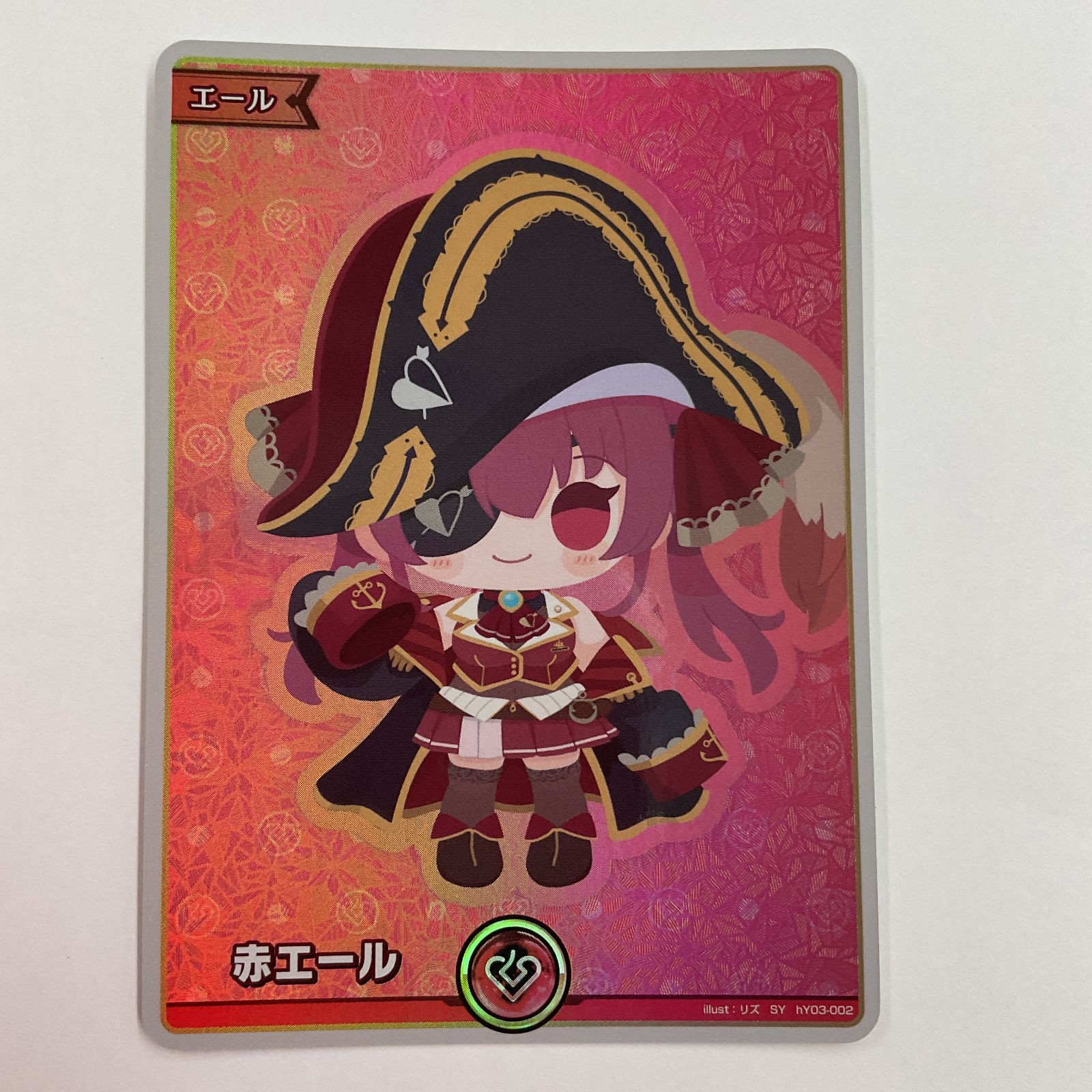 081[PK]Y888(カード) 赤エール（宝鐘マリン） SY hY03-002 目立った傷