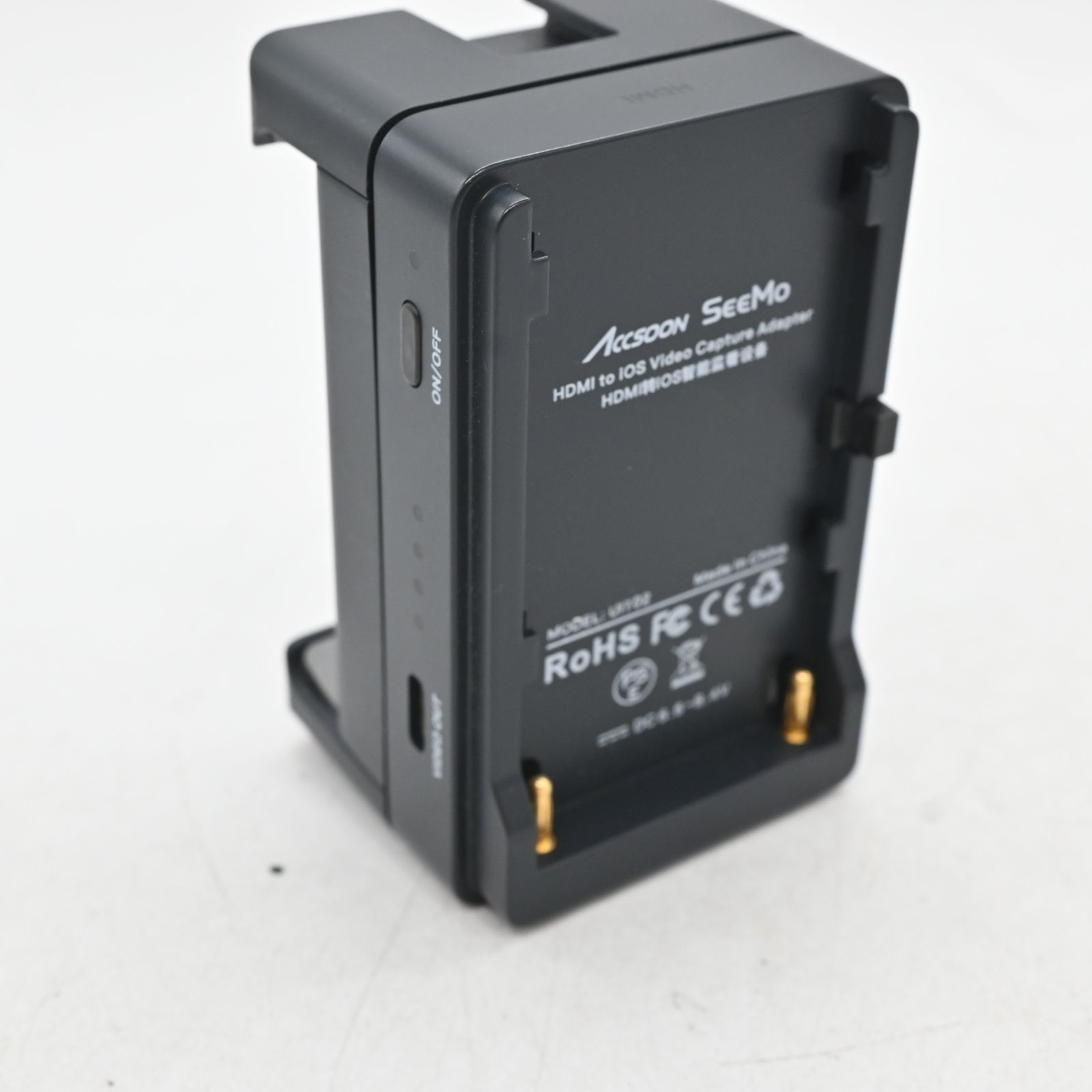 美品】Accsoon SeeMo HDMI-USB モニタリングアダプター（箱あり