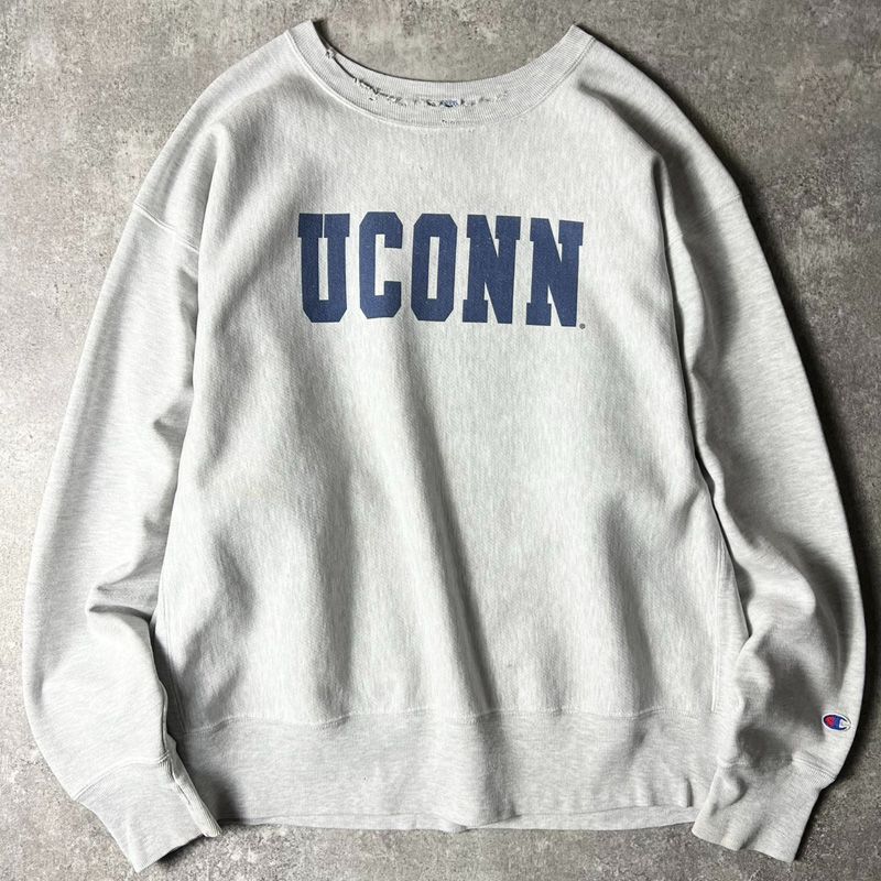 00s Champion 染み込み カレッジ プリント リバースウィーブ スウェット トレーナー XXL / 00年代 メキシコ製 オールド チャンピオン