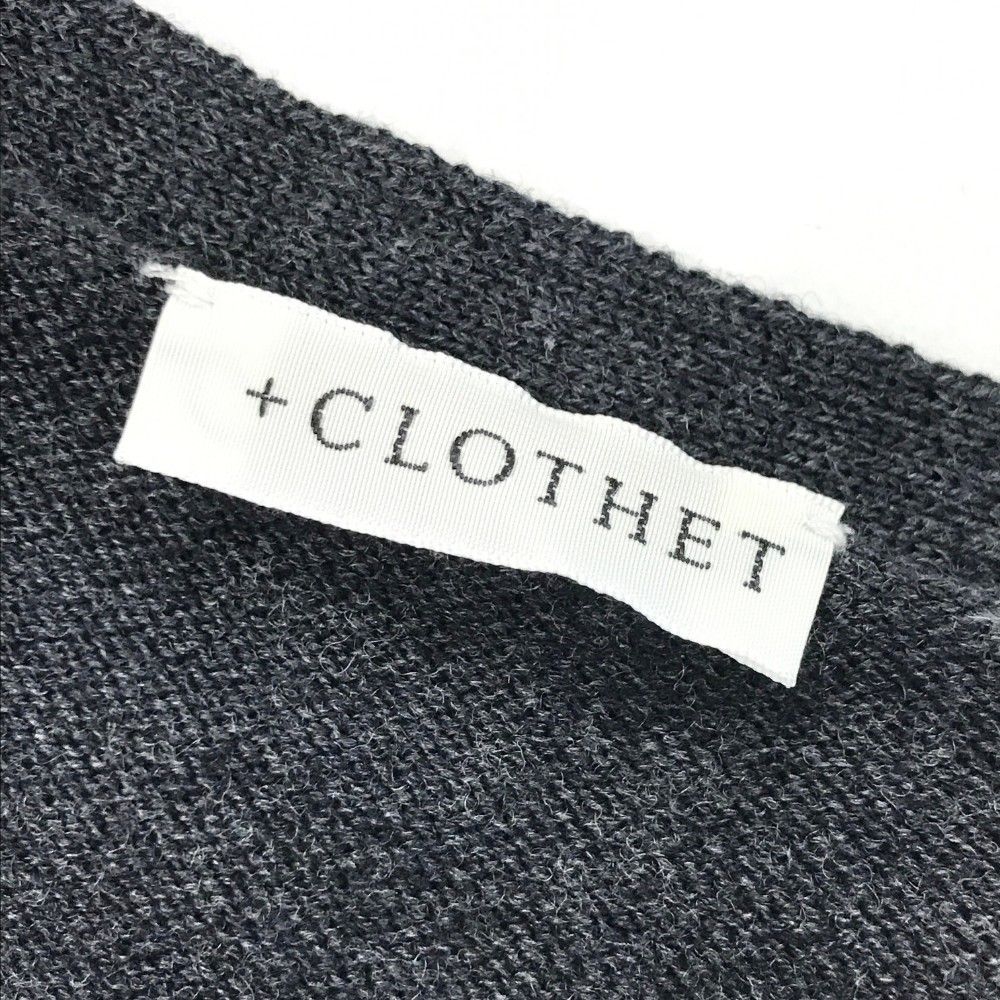 CLOTHET クロスクローゼット ウール カーディガン グレー系 3 