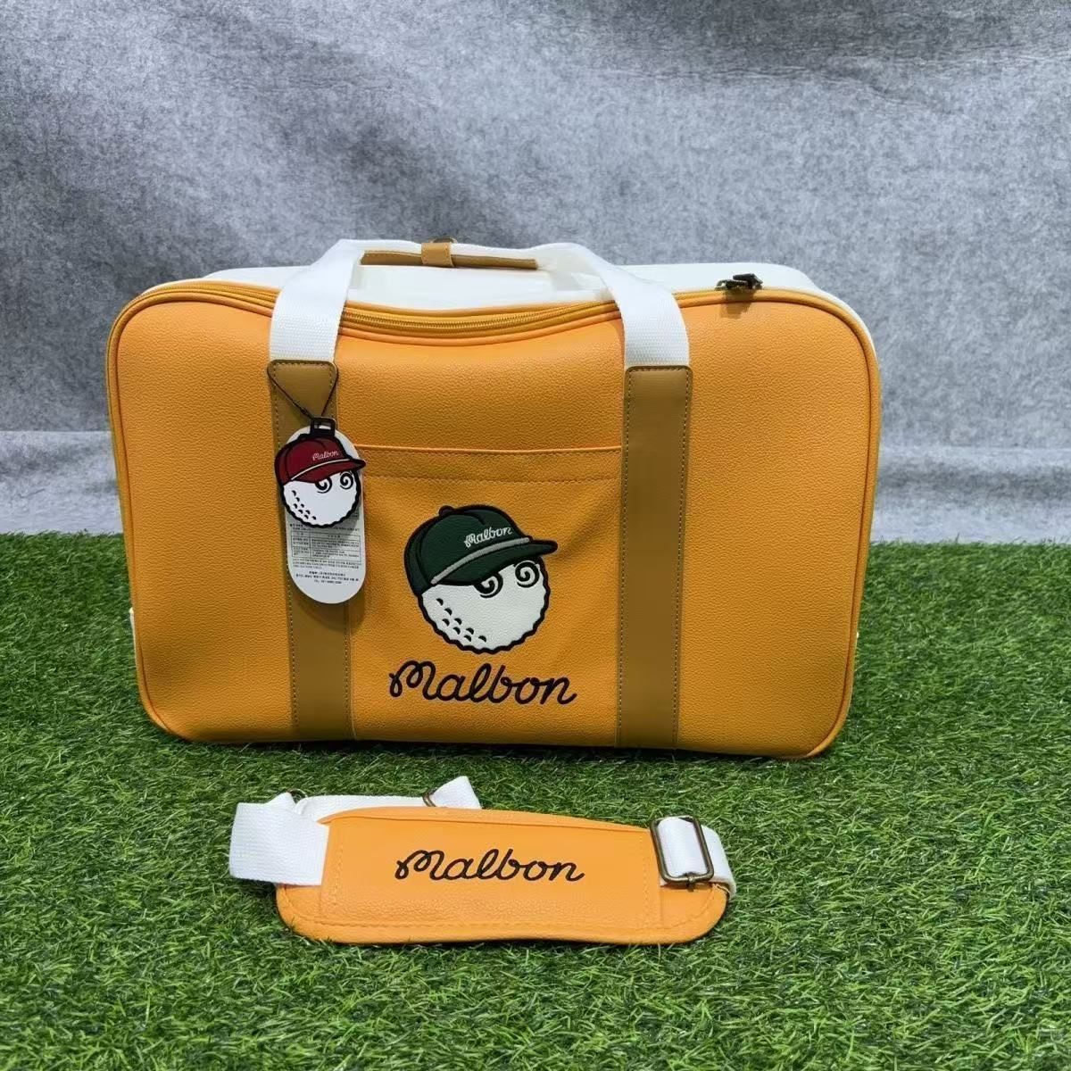 malbon golfマルボンゴルフ ボストンバッグ ゴルフバッグ キャディバッ マルボンゴルフ ボストン バッグ Malbon Golf バッグ
