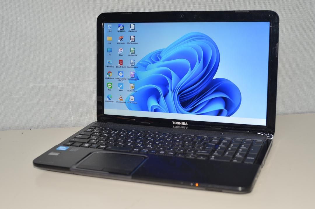 中古良品ノートパソコン Windows11+office 爆速SSD120GB 東芝