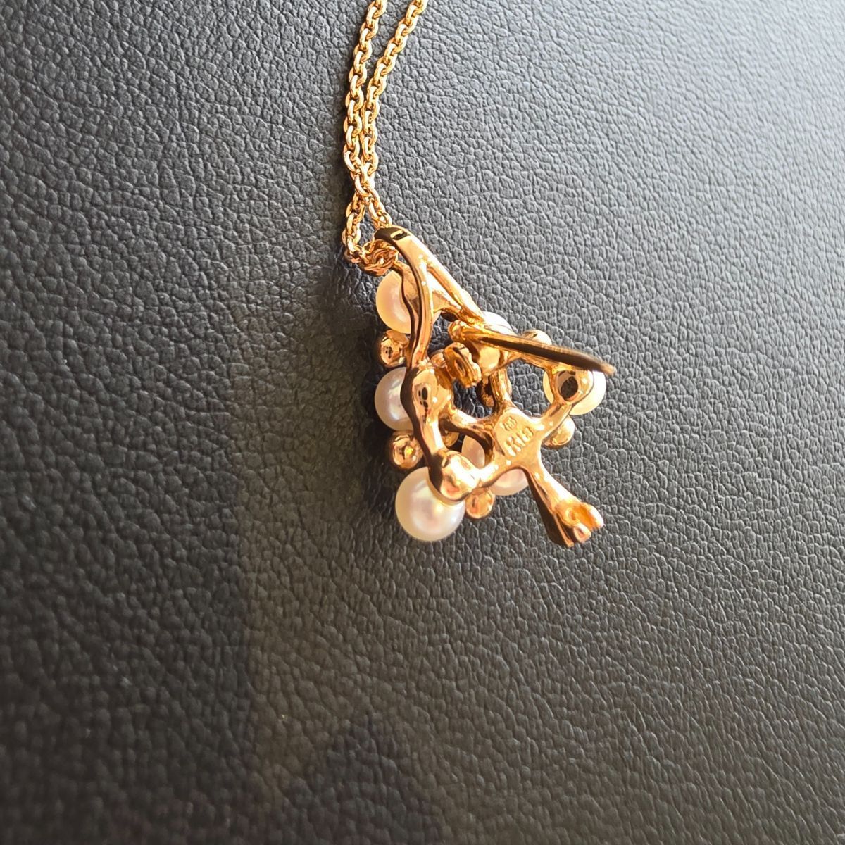 美品✨MIKIMOTOミキモト ベビーパール　ブローチ　ネックレス　スクエア ☆MIKIMOTO(ミキモト) パール ネックレス＆ブローチ クリスマス