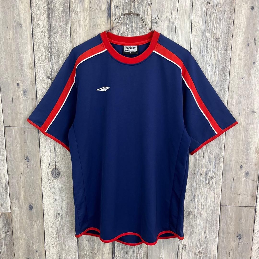 OLD UMBRO 90s アンブロ ラグラン 速乾 半袖 Tシャツ TEE - メルカリ