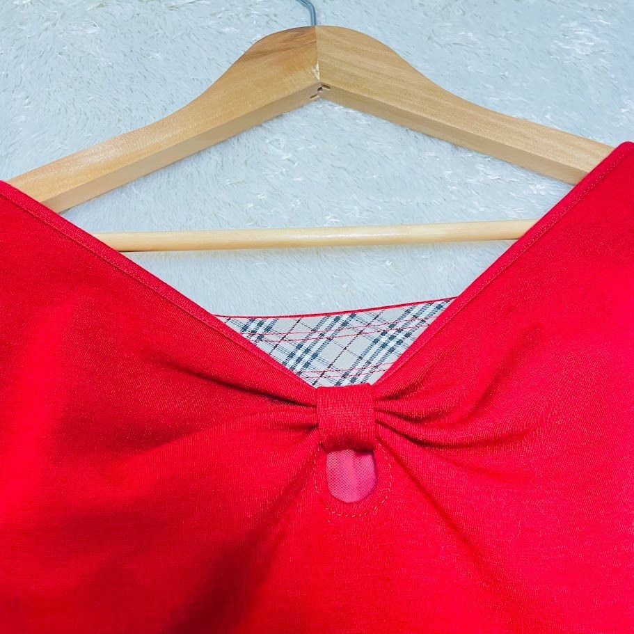 バーバリー ブルーレーベル キャミ ワンピース ノバチェック 38